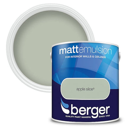 Berger Matt Emulsion 2.5L Apple Slice