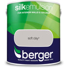 Berger Silk Emulsion Paint, Soft Clay, 2.5L