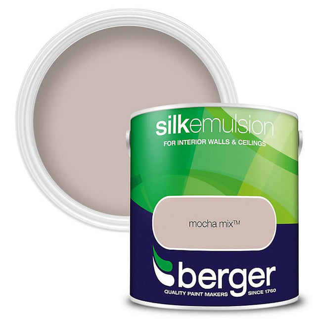 Berger 2.5L Silk Emulsion Mocha Mix