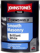 2.5LTR - JOHNSTONES TRADE STORMSHIELD SMOOTH EMULSION BRILLIANT WHITE