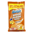 3 x 24 Pack Duzzit Wood Floor Wipes Suitable For Laminate And Wood Floors