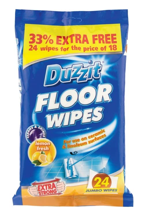 Duzzit Floor Wipes 18Pk x10