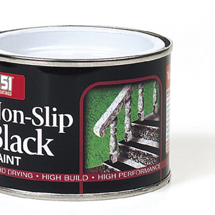 4x151 Coatings Non Slip Matt Paint 180ml Black [Energy Class A]