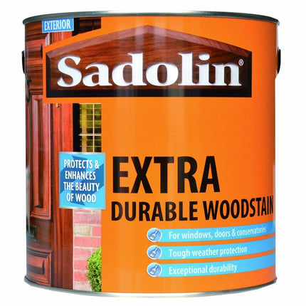 Sadolin EXTRA WOODSTAIN (YELLOW TIN) 5 litre - Burma Teak