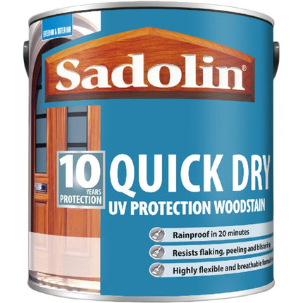 Sadolin - Quick Dry Woodstain Mahogany 2.5L