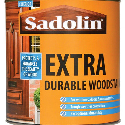 Sadolin EXTRA WOODSTAIN (YELLOW TIN) 1lt - Teak