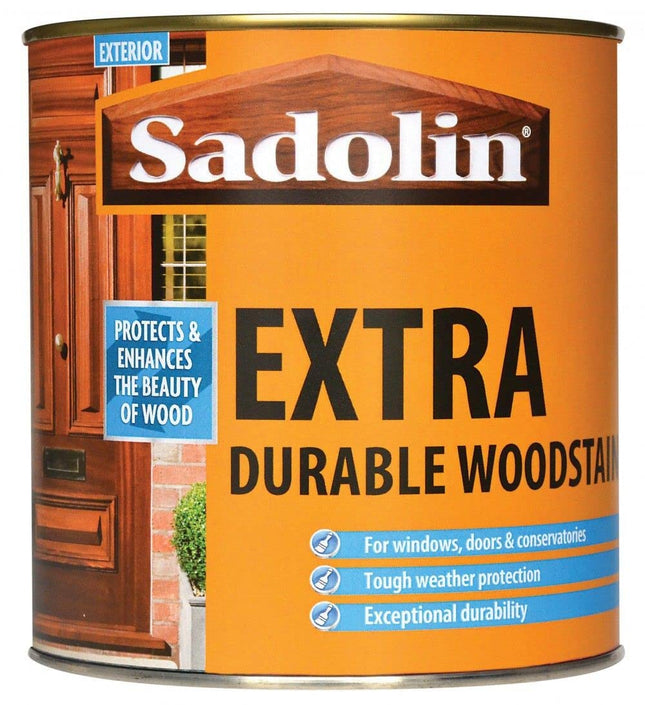Sadolin EXTRA WOODSTAIN (YELLOW TIN) 1lt - Teak