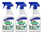 3X Polycell 3-in-1 Mould Killer Spray, 500 ml