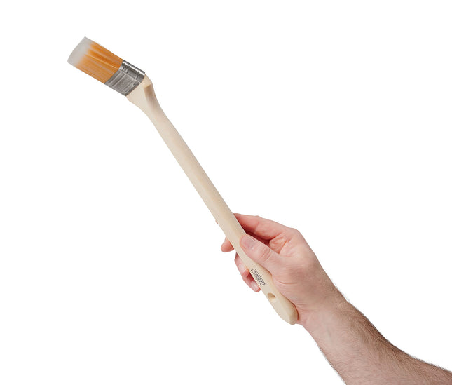 Hamilton For The Trade Extra Long Handle Radiator Cutting In Angled Paint Brush 2in