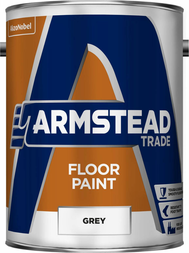 Armstead 5218610 5L Trade Floor Paint - Grey
