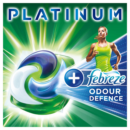 Ariel Platinum + Febreze All in 1 Pods, 100 Wash