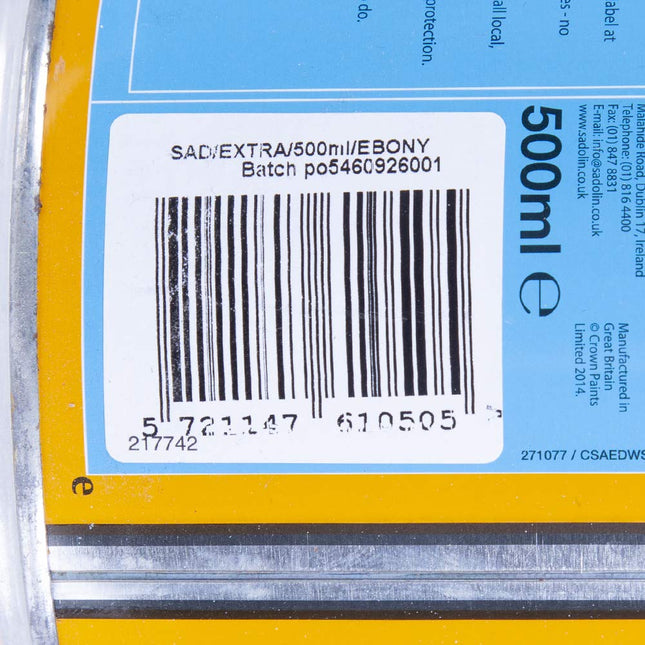 Sadolin 5028541 WOODSTAIN, Ebony