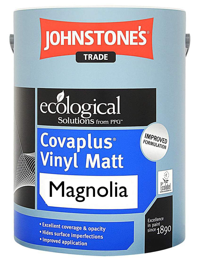 Johnstones Covaplus Matt Magnolia-5 L