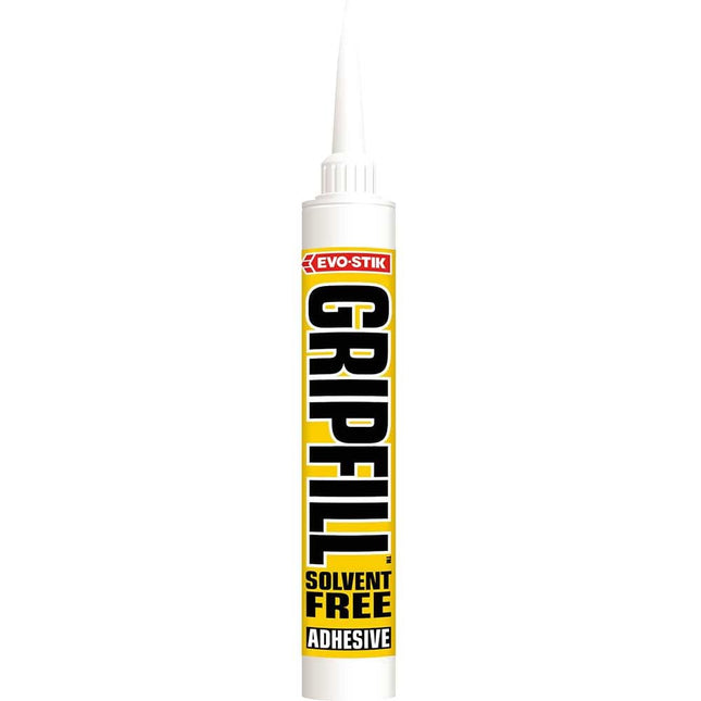Evo-Stik Gripfill Yellow Solvent Free Adhesive 350ml EVOGRIPYELL