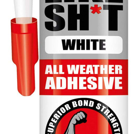 2 x BOSTIK Evo-Stik Sticks Like Sh*t Grab Adhesive All weatyher Glue White