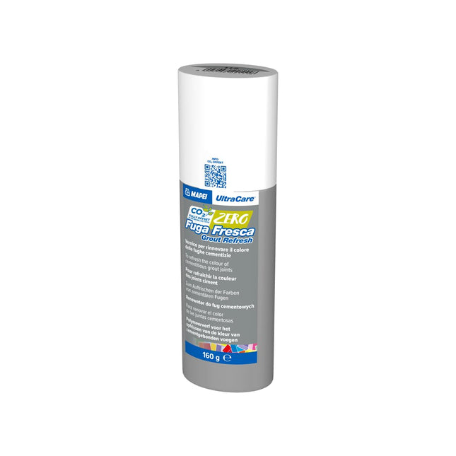MAPEI Ultracare FUGA Fresca Fresh Escape 113 Grey Cement Polymer Paint to Renew The Color of Cement Joints Bottle 160 gr.