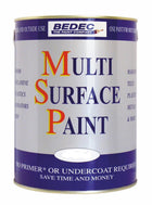 Bedec 2.5 Litre Soft Gloss Multi-Surface Paint - Black