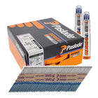 TIMCO Paslode 3.1 x 90mm - Ring Nails Galv-Plus Finish Box of 2,200 + 2 Fuel Cells