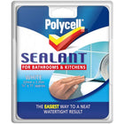 Polycell Sealant Strip Bathroom & Kitchen - White 22mm (692897)