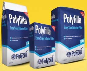 Polycell Trade Easy Sand Filler 2KG, White