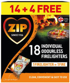 Zip Fast & Clean Wrapped Firelighters