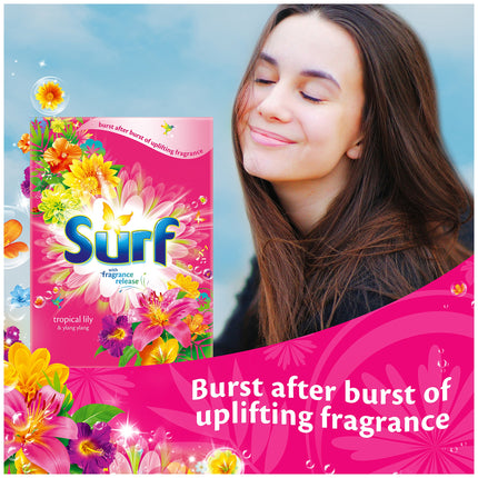 Surf Tropical Lily and Ylang Washing Powder, 120 Wash, 8.4 kg