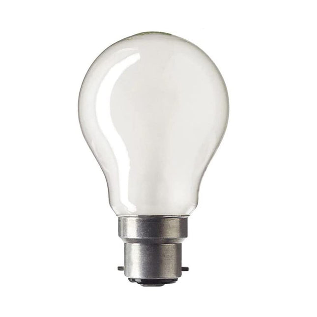 Traditional GLS Light Bulb 240V 100W B22D Bayonet Cap Pearl Warm White - 5 Pack