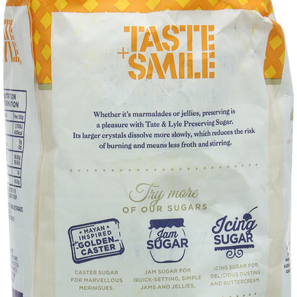 Tate + Lyle Fairtrade Preserving Sugar, 1kg