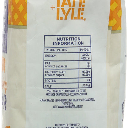 Tate + Lyle Fairtrade Preserving Sugar, 1kg