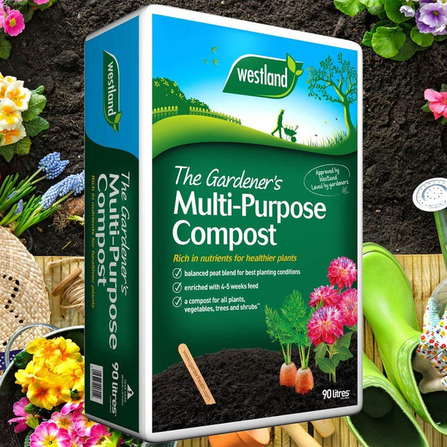 Westland 3 x The Gardeners Multi Purpose Compost 80l