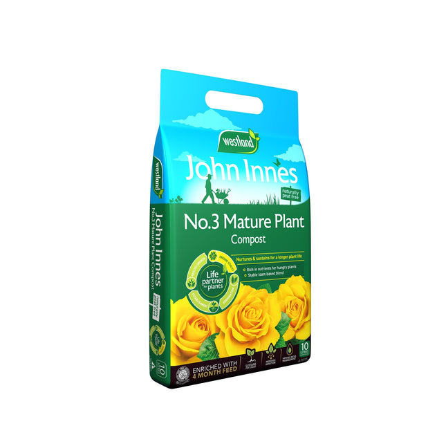 Westland John Innes Peat Free No 3 Mature Plant Compost 10L