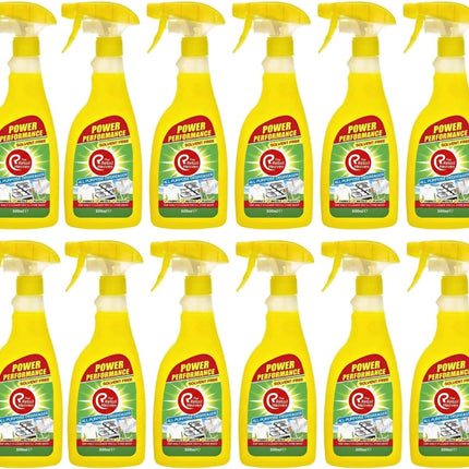 12x500ml All Purpose Kitchen Laundry Household Degreaser Cleaner Spray