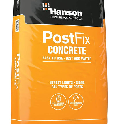 Hanson 2 x Cement Post Fix 20Kg Bag