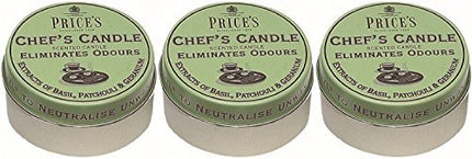 Prices Candles Chefs Tin Scented By Price's Candles