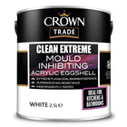 CROWN Steracryl Mould Inhibiting Acrylic Eggshell White-2.5 L