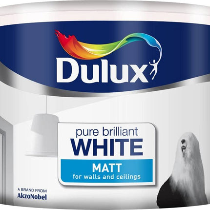 Dulux Matt 10L Pure Brilliant White