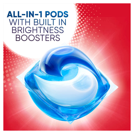 Daz All-in-1 PODS, Washing Liquid Laundry Detergent Tablets / Capsules, 160 Washes (80 x 2), Whites & Colours, Cleans Brightens & Freshens Even At 20 Degrees