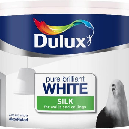 Dulux Silk 10L Pure Brilliant White