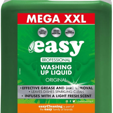 Easy Original Dish Washing Up Liquid Clean Scent Detergent Kitchen Soap 5L Pack Boxed Slamtech