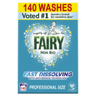 Fairy Non-Bio Powder Kind to Sensitive Skin Laundry, 140 Washes