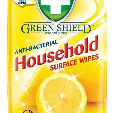 Green Shield 2 x Anti-Bacterial Household Surface 2 x 70 units (140 Wipes)