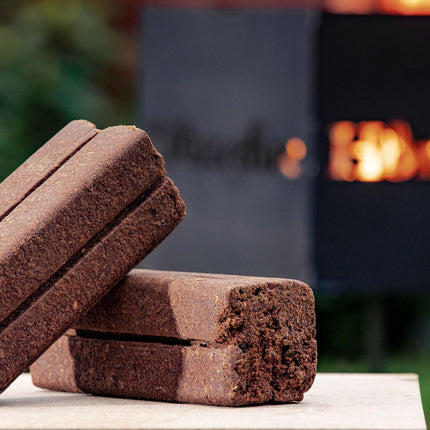 Homefire Natural Instant Light Fire Logs, for Open Fires, Multi-fuel Stoves, Wood Burners, and Campfires, Smokeless and Odourless (Pack of 10)