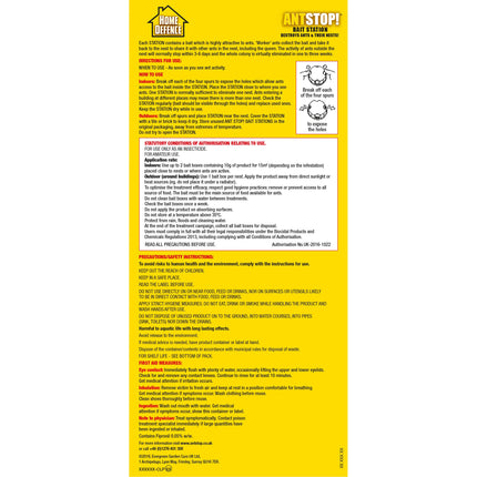 Home Defence Ant Stop! Bait Station