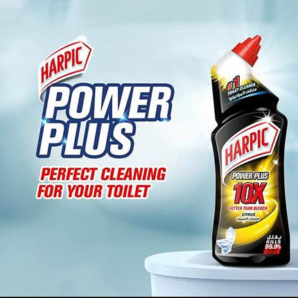 Harpic Power Plus Citrus Fresh Toilet Cleaner Gel | Size: 750ml