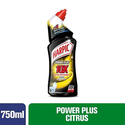 Harpic Power Plus Citrus Fresh Toilet Cleaner Gel | Size: 750ml