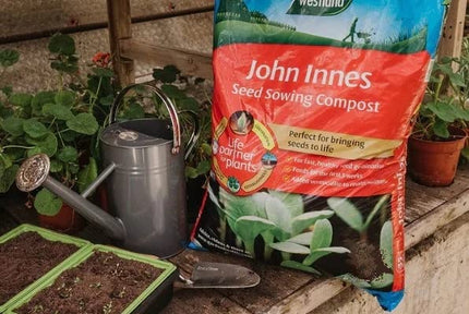 WARMHAND Topline John Innes Seed Sowing Compost - Peat Free, Enriched with Vermiculite, 28L Bag