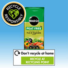 Miracle-Gro PEAT FREE Premium Fruit & Vegetable Compost, 42 Litres