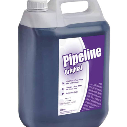 Pipeline Original Purple Beer Line Cleaner 5 LTR Pub Line Cleaner Purple Indicator*