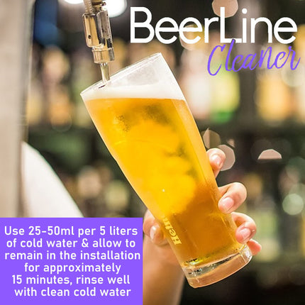 3 x 5 litres Pro-Kleen Heavy Duty Purple Beer Line Cleaner