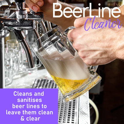 3 x 5 litres Pro-Kleen Heavy Duty Purple Beer Line Cleaner
